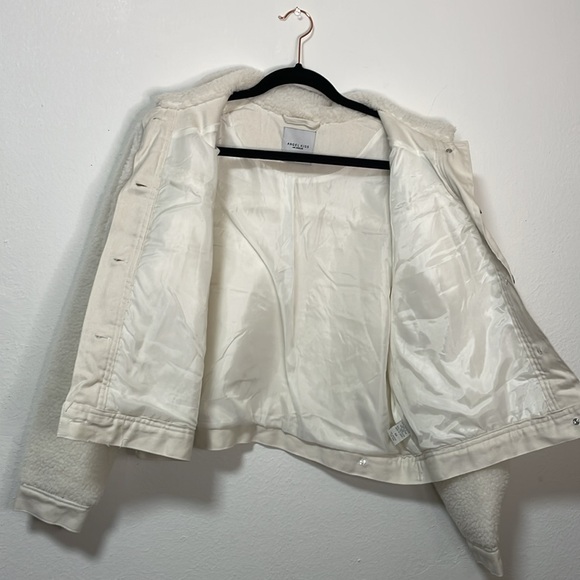 NWOT Angel Kiss Sherpa and Denim Trim Jacket - Picture 3 of 6